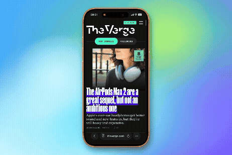Example of a video mockup: screen recording inside a moving device frame
